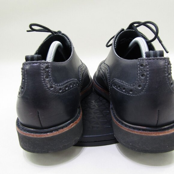 Cole Haan Dress Shoes Mens 10 M Black Leather Wingtip Oxfords Lace Up Business main image 5